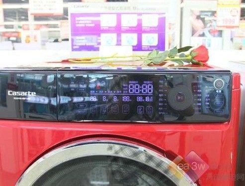 洗衣机也能当艺术品 卡萨帝洗干机赏析