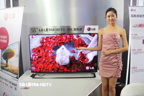 LG ULTRA HD电视亮相北京国际商务航空展 