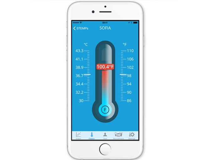 迷你体温计 帮你时刻监测宝宝的体温变化 