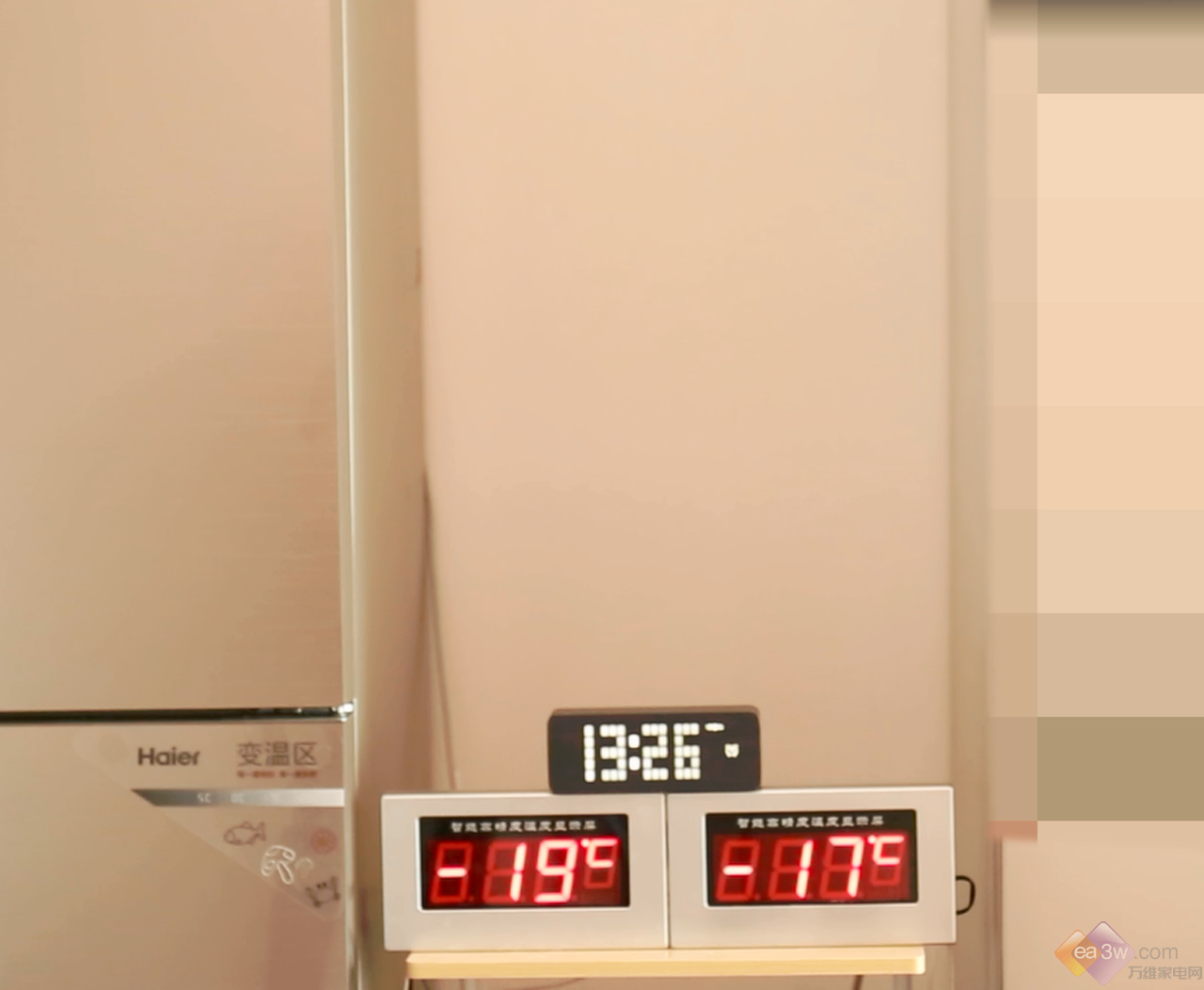 海尔全空间保鲜冰箱实验大挑战二：温度波动