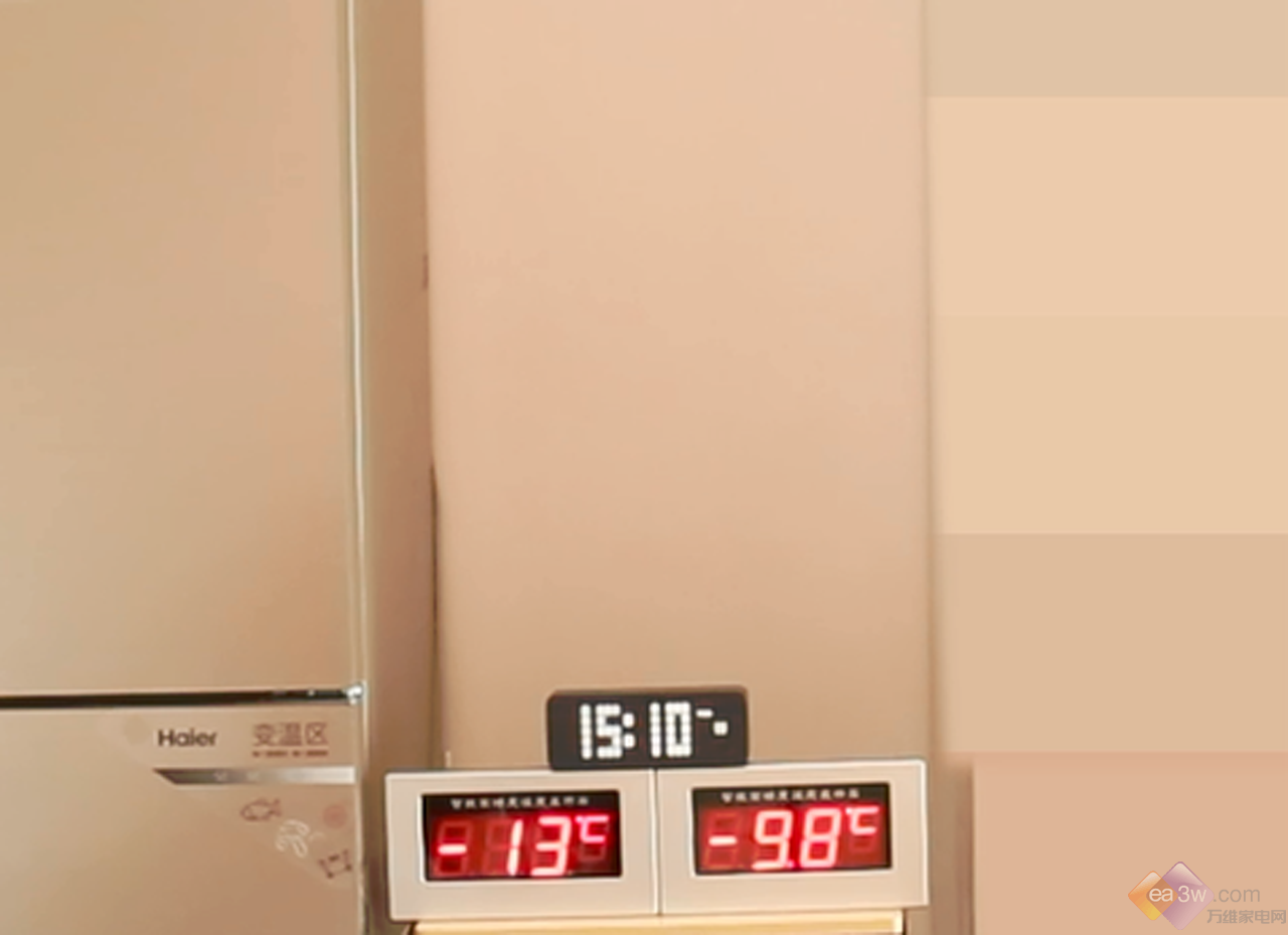 海尔全空间保鲜冰箱实验大挑战二：温度波动