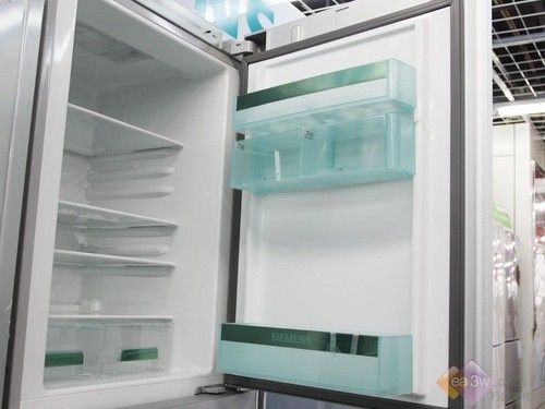 西门子晶影玻璃门 三门冰箱降1000元