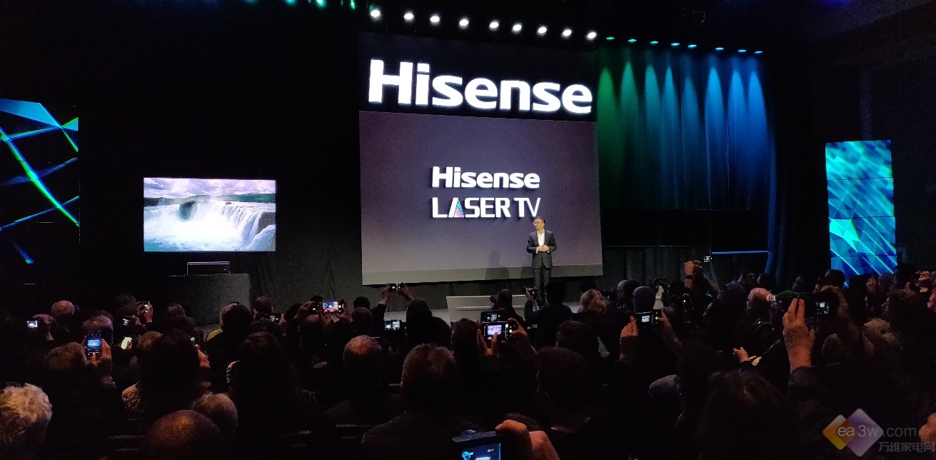 海信2019 CES正式推出70吋100吋三色激光电视