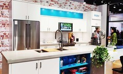 海尔馨厨冰箱CES展动态食材识别科技：更大、更快、更准