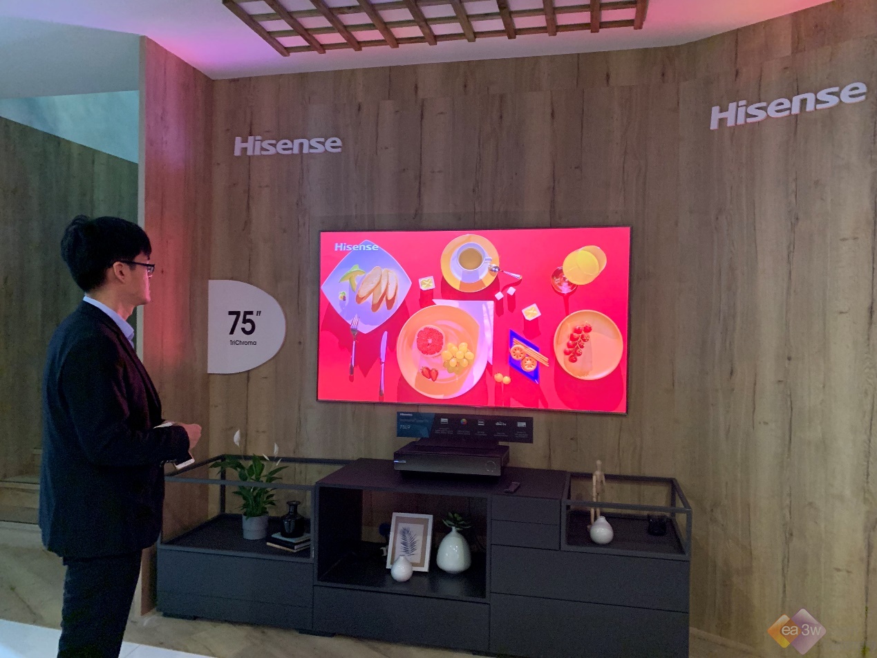 海信8K叠屏和屏幕发声激光电视重磅亮相IFA 2019