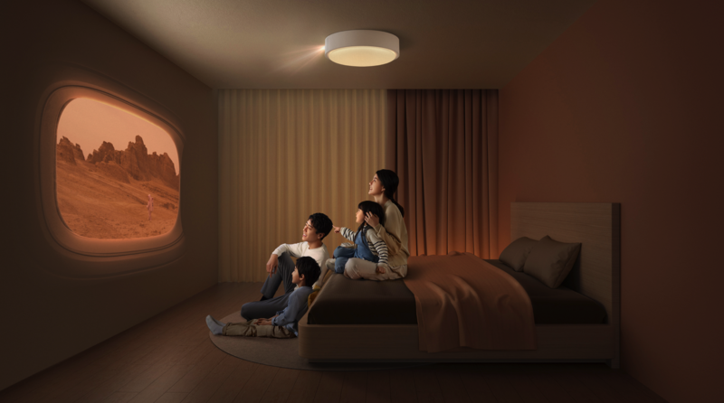 卧室投影终极形态：极米神灯来了！