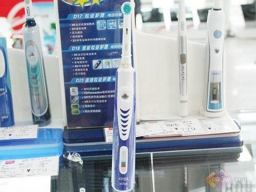 牙刷也要3D的？ 博朗电动牙刷D19523