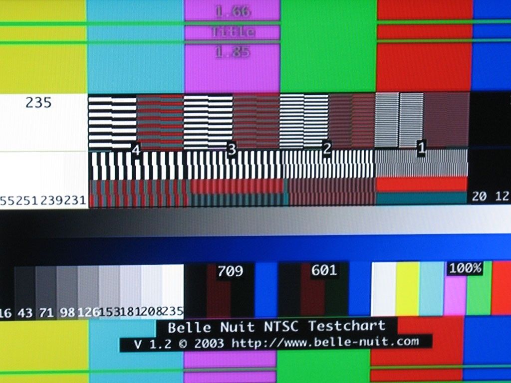 色彩测试：部分4K电视色块并阶_都别玩儿虚的！12品牌4K电视画质实战—万维家电网