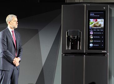 LG发SMART INSTAVIEW冰箱