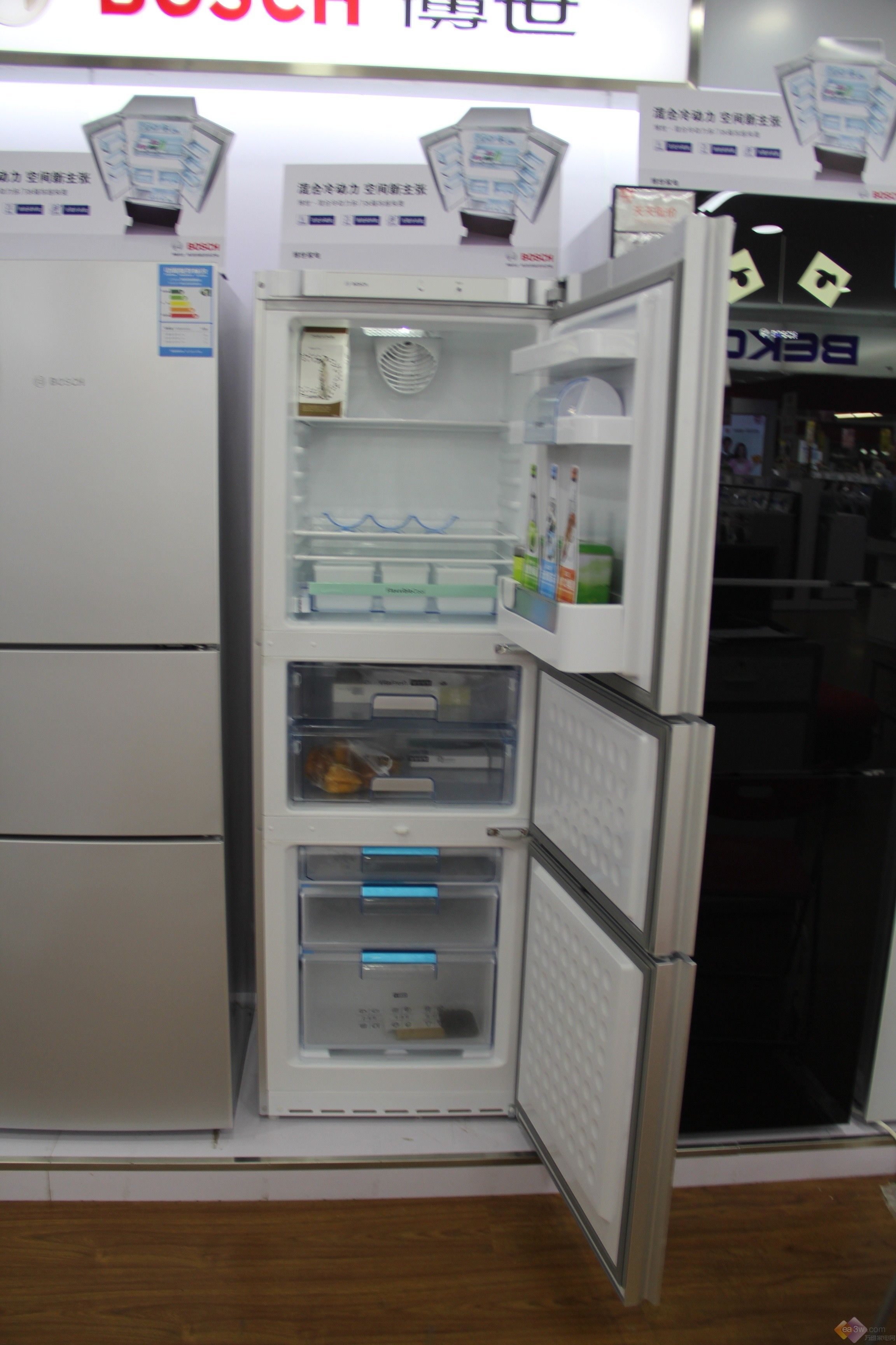 博世KAN62V40TI 双开门家用电冰箱使用说明书:[2]-百度经验