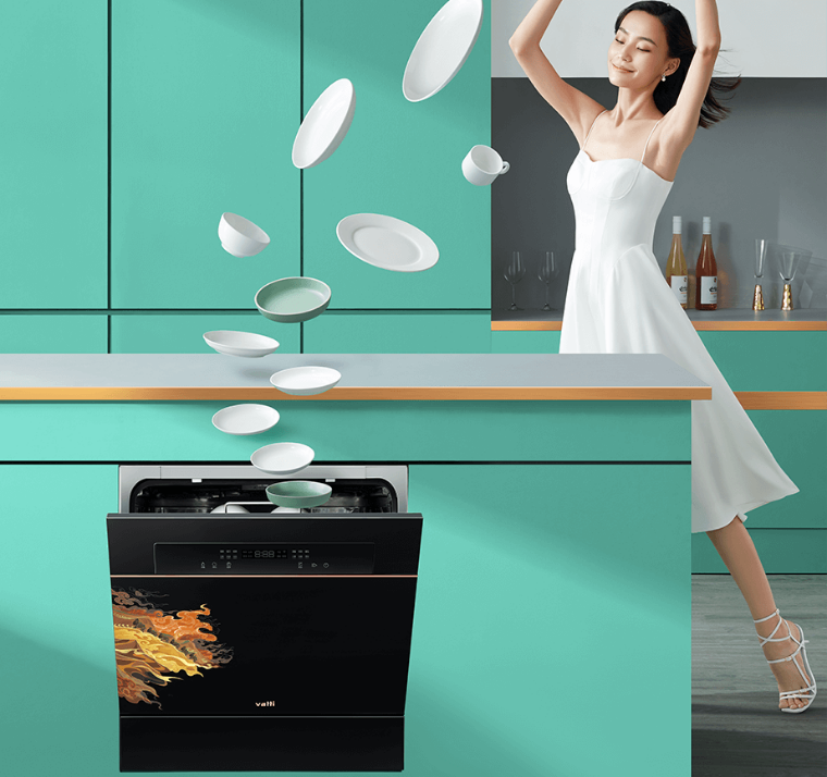 厨房里的艺术！“华帝敦煌定制套系”将技术创新与视觉美感高度融合