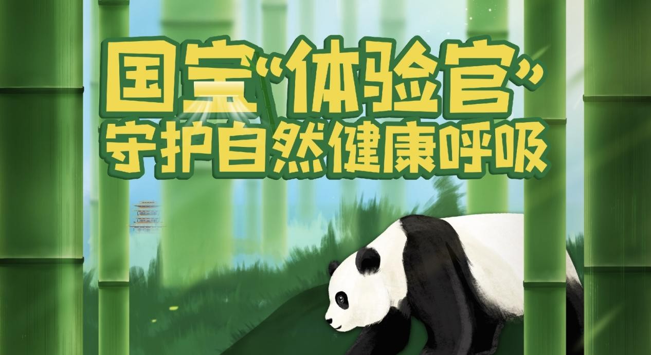 国宝大熊猫担任长虹全无尘新风空调新品首批“体验官”！