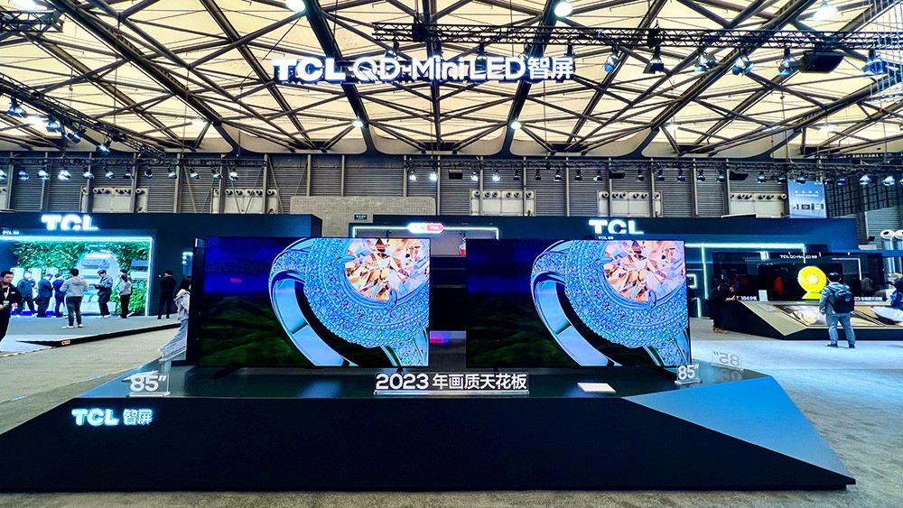 “双5000”TCL X11G征战AWE2023斩获大奖，实力诠释画质天花板