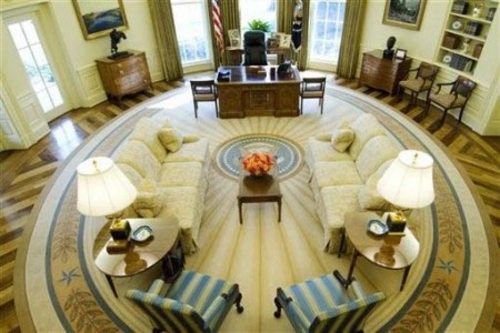 白宫办公室全景图图片